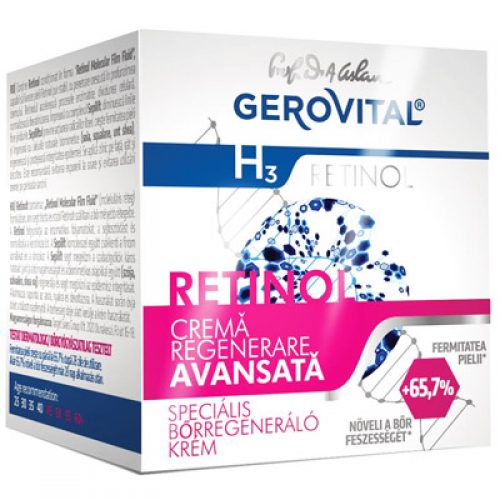 Crema de fata cu retinol Gerovital H3
